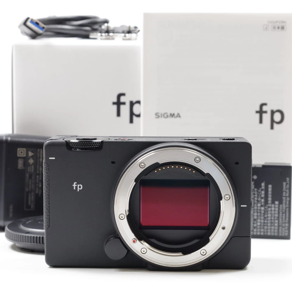 SIGMA fp 24.6MP Full Frame Mirrorless Digital Camera Body [Top Mint] #4654J - Image 1 of 4