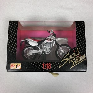 Maisto Honda XR400R Special Edition Model Motorcycle Motorbike Mint Boxed 1:18 - Picture 1 of 8