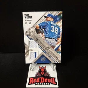 2022 Diamond Kings DK Materials Holo Silver #34 Tylor Megill/99 Jersey - Picture 1 of 2