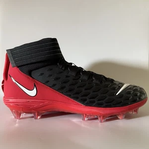 Nike Men’s 15 Force Savage Pro 2 Football Cleats Black/University Red BV3969-014 - Picture 1 of 8