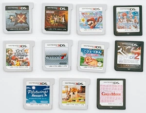 Lot of 11 Nintendo DS, 3DS Games NTSC-J Mario Cart 7 Super Smash Bros - Picture 1 of 5
