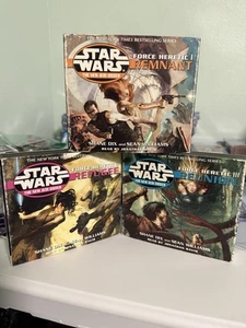 Star Wars New Jedi Order Force Heretic I, II, & III Remnant Used Audio CD 2003 - Bild 1 von 20