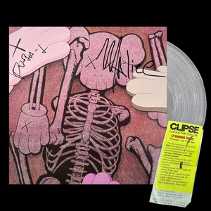 CLIPSE LET GOD SORT EM OUT LP CRYSTAL CLEAR VINYL ALBUM SIGNED IN PERSON PROOF - Picture 1 of 4