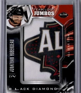 Jonathan Huberdeau All Star Team Logo Jumbos #TL-JH 2022-23 UD Black Diamond - Bild 1 von 2