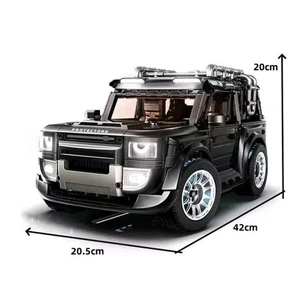 Technical Series 1:8 Land Rover Defender 2089PCS Building Blocks MOC 42110 - Picture 1 of 11