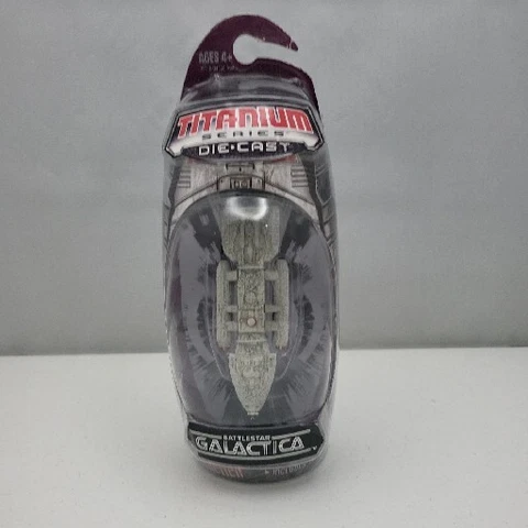 Battlestar Galactica 1978 Classic Ship Titanium Series Die Cast NIP RARE.     63 Cover