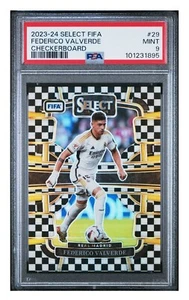 2023-24 Select FIFA #29 Federico Valverde Checkerboard PSA 9 - Picture 1 of 3