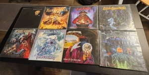Lot of 8 Power Metal Vinyl Records Blind Guardian Helloween Dragonforce - Picture 1 of 3