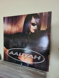 Aaliyah If Your Girl Only Knew One In A Million 12 Inch Vinyl Record - Picture 1 of 7