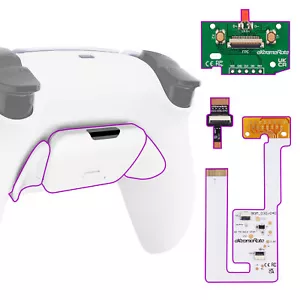 RISE V3 Remap Kit Back Paddles Bottom Shell for PS5 Controller BDM-030/040/050 - Picture 1 of 13