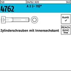 100er PACK(Stk) Zylinderschraube M 2 x 3 ISO 4762 m.Innensechskant A 2