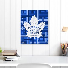 Toronto Maple Leafs 16x20 Gallery Wrapped Embellished Giclee by