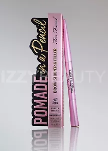 Too Faced Pomade in a Pencil Brow Shaper & Filler Full Size BNIB - Pick Color - Picture 1 of 2
