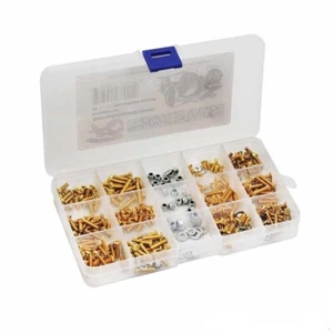 Gold Stainless Steel M3 Assorted Screw Set Box 330pcs Arrma Traxxas - Picture 1 of 3