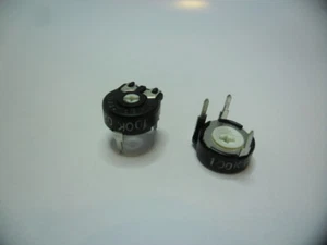 2x PIHER SPAIN POTENTIOMETRE VARIABLE 100K.NEUF.1CM. - Imagen 1 de 4
