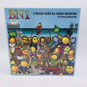 BN1 A Board Game All About Brighton • Paul Stapleton • 3rd Edition Bedsit Games - Imagen 1 de 5