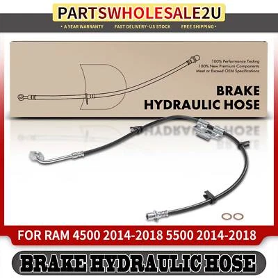 Mangueira hidráulica de freio dianteiro esquerdo para Ram 4500 5500 2014 2015 2016 2017 2018 - Imagem 1 de 4
