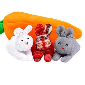 1/4pcs Plush Bunny Doll Beautiful Appearance Decorative Cute Easter Bunny Plush - Picture 1 of 23