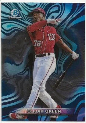 2022 Bowman Chrome Mood Ring Elijah Green #MR-5 - Image 1 of 2
