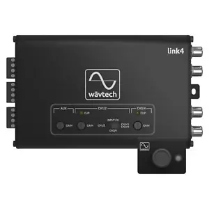 Wavtech Link4 4 Channel LOC Line Output Converter Aux In Signal Summing & Remote - Picture 1 of 4