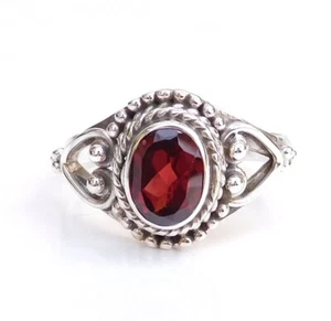 Anello all'ingrosso in argento sterling 925 con pietre preziose sfaccettate produttore gioielli-R244 - Foto 1 di 10