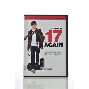 17 Again Movie DVD Zac Efron Widescreen & Full Screen Edition - Imagen 1 de 1