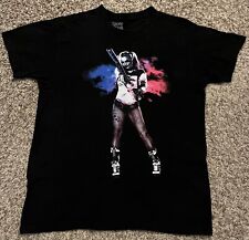 Harley Quinn Official Suicide Squad Baseball Bat Graphic Men's Black T-Shirt L