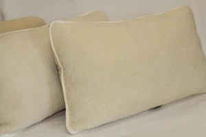 Wool Pillow Cushion All Sizes Merino Wool Home Sofa Bed Home Decor - Picture 1 of 13