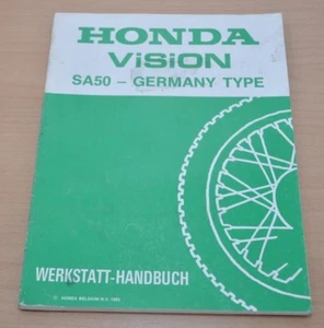 HONDA Vision SA50 1993 Bremsen Batterie Elektrik Shop Manual Werkstatthandbuch - Bild 1 von 1