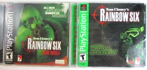 Juegos PS1 TOM CLANCY'S RAINBOW SIX Y RAINBOW SIX: LONE WOLF ¡EN MUY BUENA CONDICIÓN!! - Imagen 1 de 3