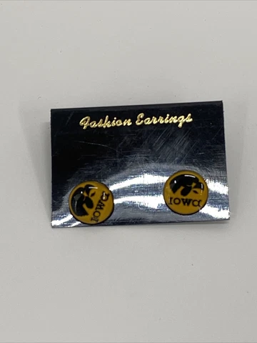 Iowa Hawkeye Earrings new Iowa Hawkeyes fashion Cover