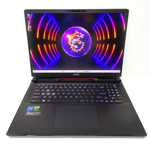 MSI Raider GE78HX 17” QHD+ 240Hz RTX 4070, i7-13700HX 16GB DDR5 1.5TB SSD Gaming - Picture 1 of 9