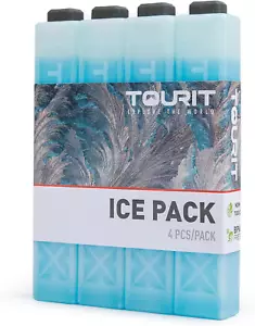 Reusable Ice Packs for Coolers - Long Lasting Freezer Packs for Lunch Bags - Picture 1 of 12