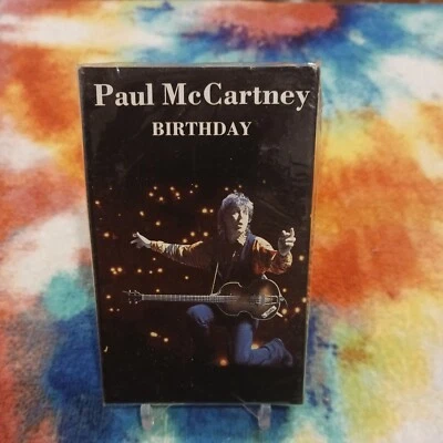 Paul McCartney Birthday still Factory sealed cassette single 1990 'Shunshine'  - Image 1 of 4