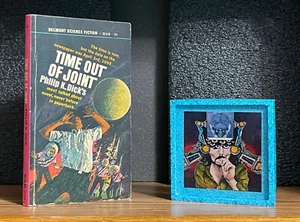 PHILIP K DICK Time Out of Joint 1965 vntg pb Dystopian sci-fi alternate reality - Picture 1 of 14
