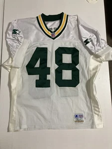 Green Bay Packers 1996 Übung gebrauchtes Trikot Starter selten #48 Super Bowl Saison - Bild 1 von 11