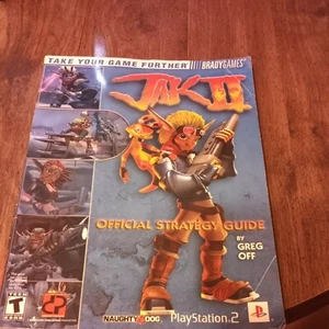 JAK II BRADYGAMES Official Strategy Guide PS2 no poster - Picture 1 of 5