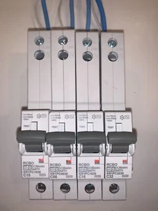Dorman Smith KR1P RCBO 6a 10a 16a 20a 32a 40a 45a Type B + C - VAT INCLUDED - Picture 1 of 15
