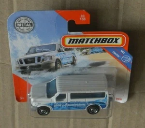 matchbox mbx coastal nissan nv van - 2019 white blue sea aquatorium - Picture 1 of 1
