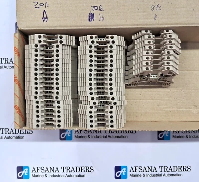LOT OF 48X WEIDMULLER | WDU 2.5 | 1020000000 | 600V 20A | TERMINAL BLOCK - Image 1 of 4
