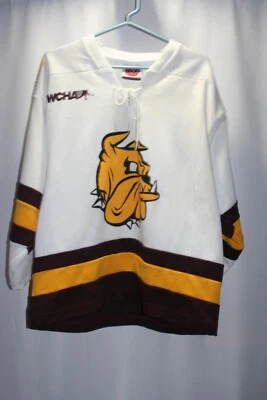 Camiseta deportiva de hockey K1 University of Minnesota Duluth UMD Bulldogs talla pequeña WCHA USADA EN EXCELENTE ESTADO Foto 1 de 4