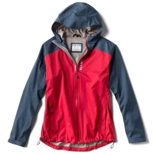 Orvis Men's Ultralight Waterproof Storm Jacket, XXL - Atlantic/Flag Red - Picture 1 of 1