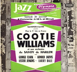 COOTIE WILLIAMS "UN CONCERT A MINUIT" JAZZ RHYTHM & BLUES LP 1960 DECCA 153.931 - Bild 1 von 3