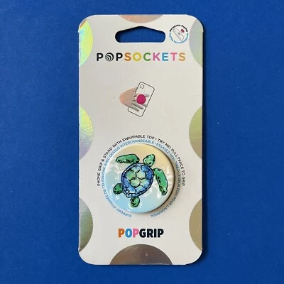 🐢Popsockets Popgrip: Cell Phone Holder & Stand - TORTUGA (SEA TURTLE)🐢 - Image 1 of 4