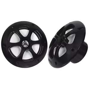 Kenwood 6.5" 100W 4 Ohm 2 Way Coaxial Marine Speakers Pair Black KFC-1613MRB - Afbeelding 1 van 6