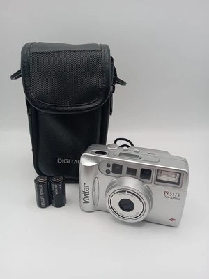 Vivitar PZ3115 Date-A-Print AF Power Zoom Lens 38-115mm w/ Case New Batteries - Image 1 of 4