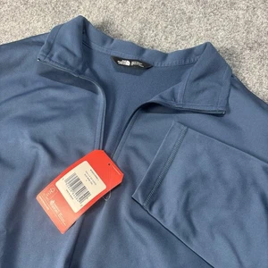 Chaqueta polar The North Face 1/4 cremallera técnica para hombre uniforme de linaje grande nueva con etiquetas azul - Imagen 1 de 6