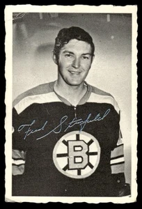 1970-71 O-Pee-Chee Deckle Edge Photos Fred Stanfield #7 - Bild 1 von 2