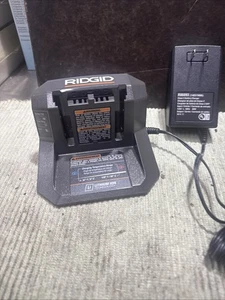 Cargador de batería genuino RIDGID 18V R86093 18 voltios de iones de litio nuevo caja abierta - Imagen 1 de 7