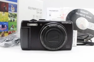 【Near MNT】Olympus SH-21 16.0 MP Digital Camera - Black From Japan - Picture 1 of 12